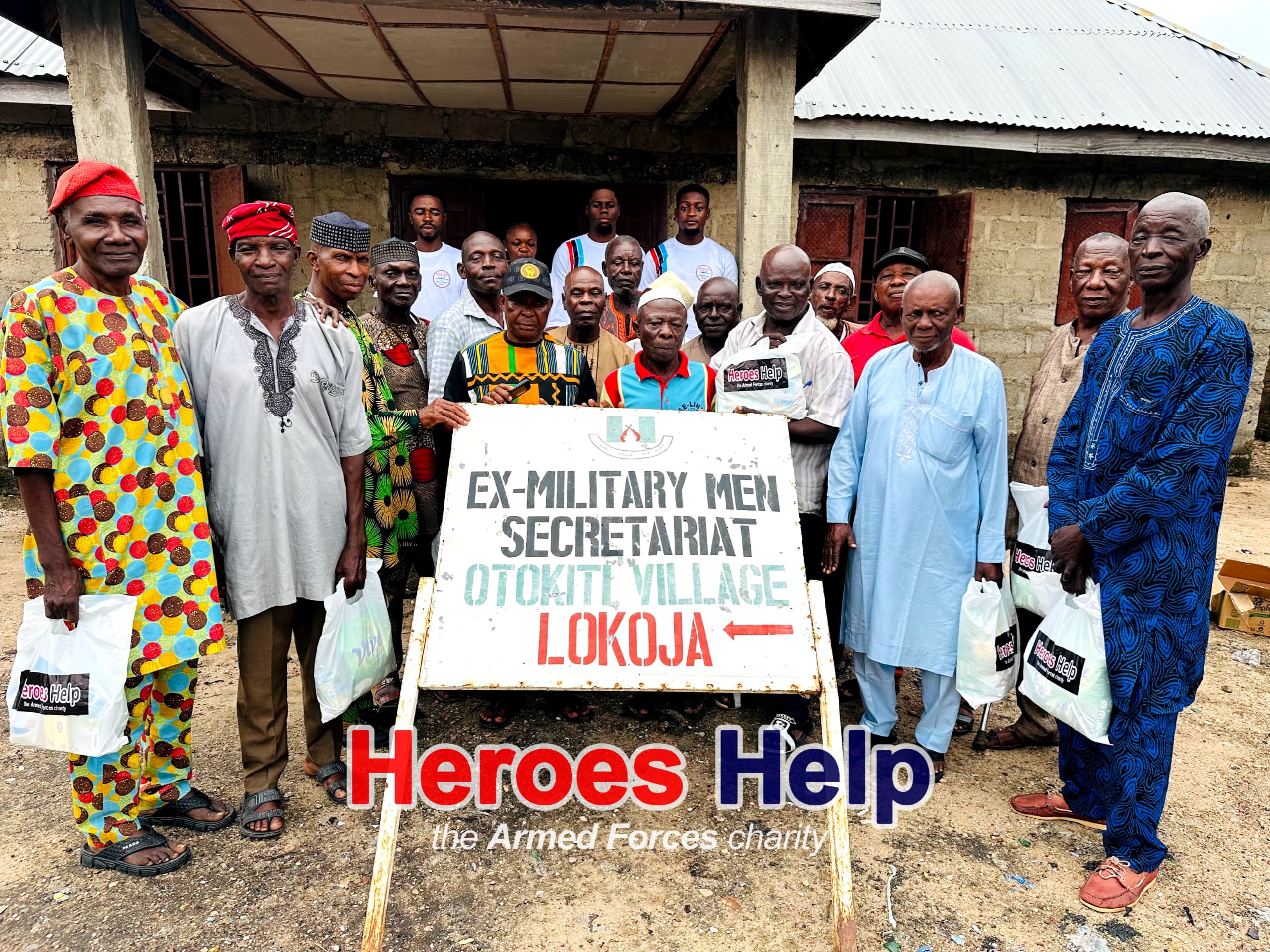 Veterans Relief Intervention at the Ex-Military Men Secretariat, Kogi