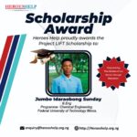 Heroes Help awards Project Lift Scholarship